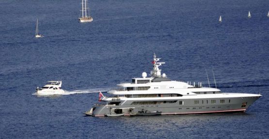 Rus işadamının 140 milyon dolarlık yatı Bodrum'da