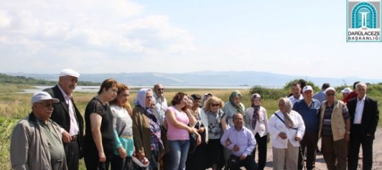 Sakinler Darülaceze Gölü'nde..