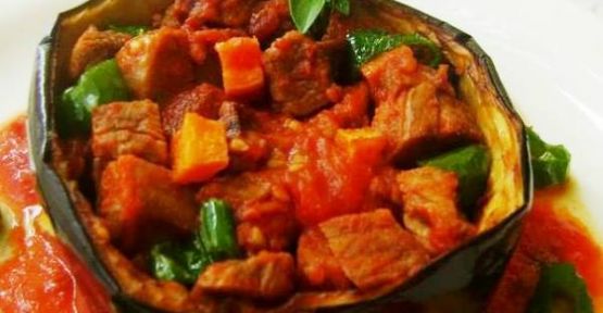 Saksı Kebabı, Patlıcan Kebabı