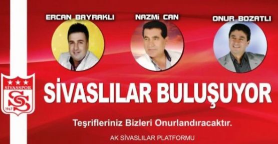 Sivaslılar Ataşehir’de buluşuyor