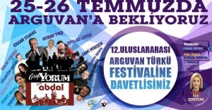 12. ULUSLARARASI ARGUVAN TÜRKÜ FESTİVALİ