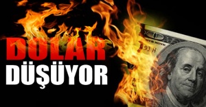 Dolarda sert düşüş
