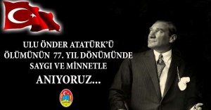 İrfan Dinç’ten 10 Kasım Mesajı