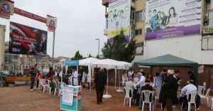 Maltepe Meydanında sağlık taraması