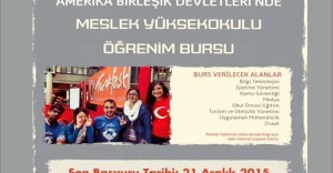 ABD'den Meslek Yüksekokulu Öğrenim Bursu