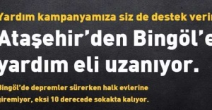Ataşehir’den Bingöl’e Yardım Eli Uzanıyor