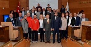 Şampiyon Volkan Yavuzaslan Mecliste