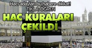 2016 Hac kuraları çekildi