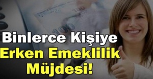 Erken emek müjdesi