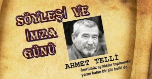 "Ahmet Telli ile İmza ve Söyleşi"