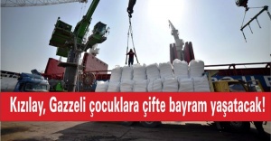 Kızılay, Gazzeli çocuklara çifte bayram yaşatacak!