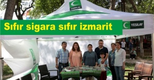 “Sıfır sigara sıfır izmarit”