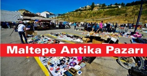Maltepe Antika Pazarı göz dolduruyor