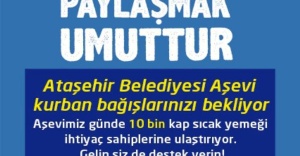 Ataşehir, Aşevi kurban bağışlarınızı bekliyor