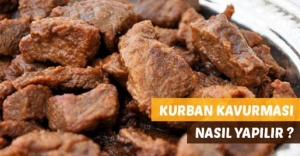 Kurban Eti Kavurma Tarifi