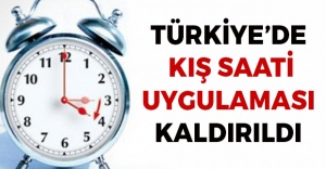 Saatler artık geri alınmayacak