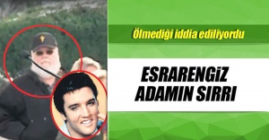 Gizemli sakallı yoksa Elvis mi?