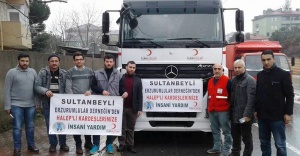 Sultanbeyli Erzurumlular Derneğin'den Halep'e yardım