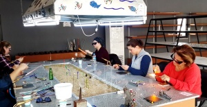 Riva Cam Sanat Merkezi’nde Cam Kursları Başladı