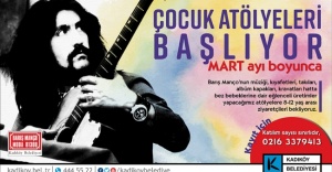 BARIŞ MANÇO EVİ'NDE ÇOCUK ATÖLYELERİ BAŞLADI
