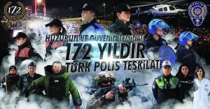 Emniyet teşkilatı 172 yaşında