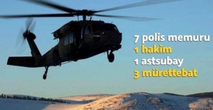 Tunceli'de helikopter düştü: 12 şehit