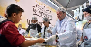 Maltepe’de ilk iftar dualarla açıldı
