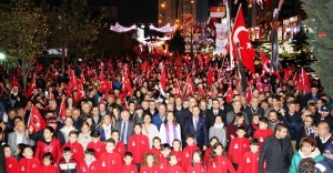 ATAŞEHİRLİLER “CUMHURİYET ADALETTİR” DEDİ
