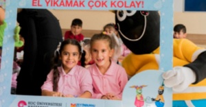 ÇOCUKLARA EL YIKAMA ALIŞKANLIĞI AŞILANDI