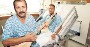 Ataşehir'de Önce türküsünü söyledi ardından böbreğini verdi