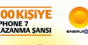 Enerjisa’dan çekilişle 100 müşterisine Iphone 7 hediye