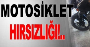 Ataşehir'de 20 Bin Liralık Motosikleti Çaldılar