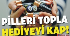 ‘Atık pil’ toplayana ödül var!