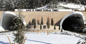Ilgaz Tüneli’ni 1,2 milyon araç kullandı