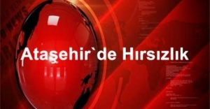 Ataşehir'de iş yerinden hırsızlık