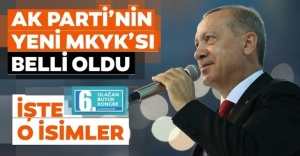İşte AK Parti'nin MYK'sı