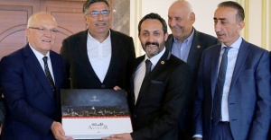 GAZETECİLERDEN İLHAMİ YILMAZ’A ZİYARET