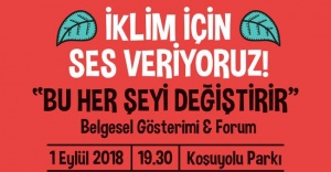 KADIKÖY İKLİM İÇİN SES VERECEK