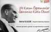 24 Kasım Öğretmenler gününüz kutlu olsun