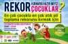 Ataşehirli çocuklar bir rekora imza atacaklar