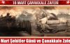 Av. İdris ŞAHİN Çanakkale Zaferinin 100. Yılında Bir Mesaj Yayınladı.