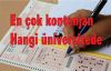 En çok kontenjan hangi üniversitede?