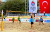 Maltepe'de plaj voleybolu coşkusu