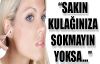 Prof. Dr. Almaç: Kulak temizleme çubuklarını kulağınıza sokmayın