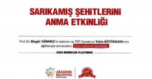 SARIKAMIŞ ŞEHİTLERİ ATAŞEHİR'DE ANILIYOR