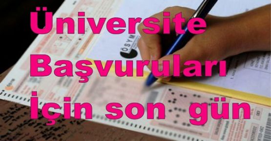 Üniversite başvuruları 19 Ocak pazartesi sona erecek