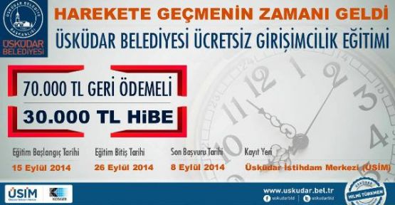 ÜSKÜDAR BELEDİYESİ’NDEN YENİ GİRİŞİMCİLERE TAM DESTEK