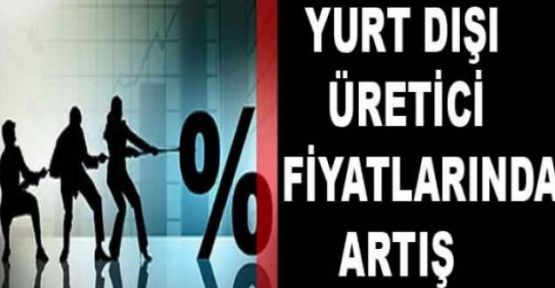  Yurt dışı üretici fiyat endeksi aylık %1,17 arttı