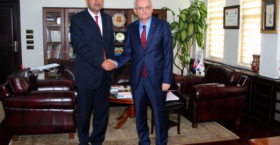 Yusuf Güni, Çankırı Valisi'ni Ziyaret Etti