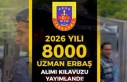 Jandarmaya 8000 Uzman Erbaş Alımı yapılacak